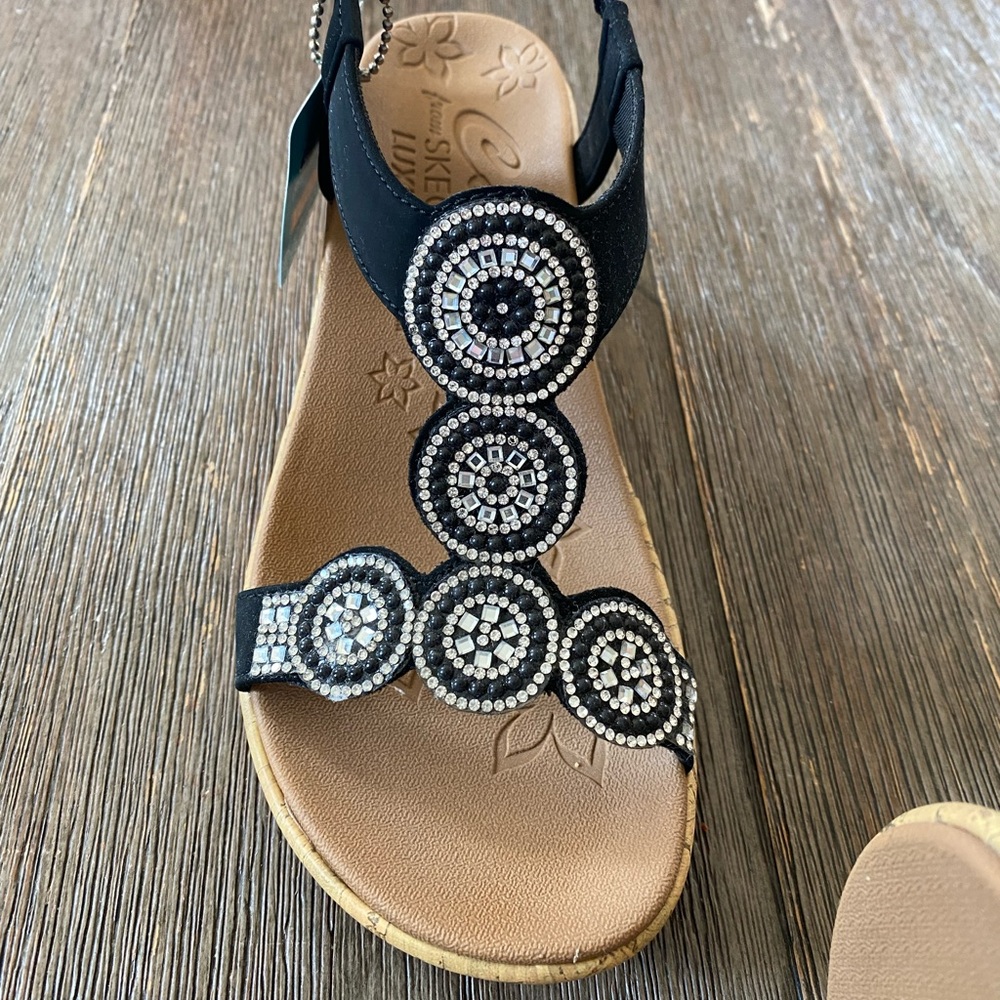 Skechers Wedge Sandals NWT - Picture 8 of 11